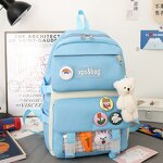 School Backpack Set Factory - 2025 Fashionable 4 PCS Set