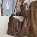 Tote Bags Factory - Trendy Autumn PU Leather Handbag