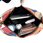 Crossbody Bag Manufacturer - Geometric Multi-Layer Zipper Bag