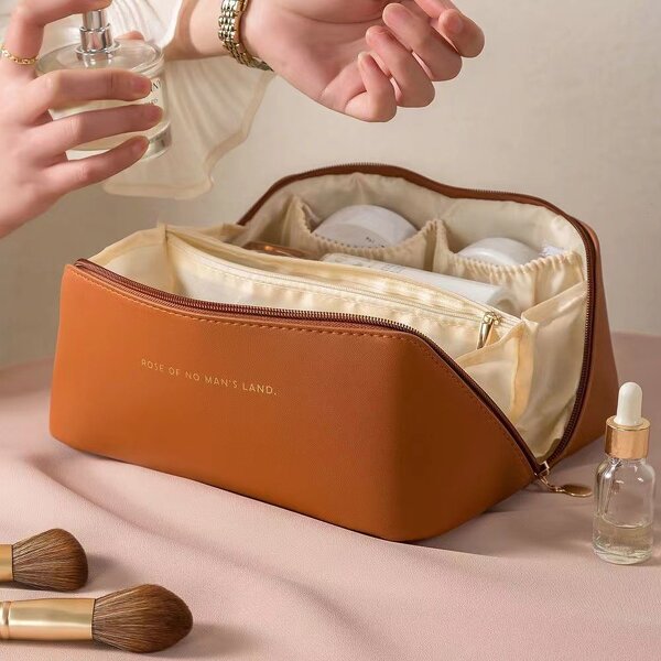 Cosmetic Bag Factory - Hot Selling Travel Zipper Makeup Bag