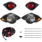 Golf Cart Light Kit Factory - LED with Turn Signals for Yamaha G29