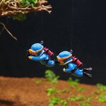 Aquarium Decoration Factory - Penguin Mermaid Floating Decor