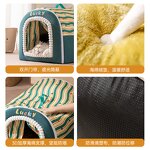 Pet Bed Manufacturer - Autumn Winter Plush Enclosed Cave