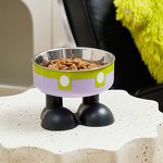 Pet Bowl Manufacturer - Funny Cartoon Stainless Steel Bowl