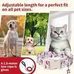 Pet Collar Factory - Christmas Collar with Leash Set