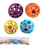 Dog Cat Toy Manufacturer - TPR Hollow Ball with Bell