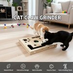 Cat Nail File Factory - Scratch Puzzle Enrichment Box