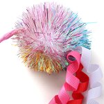 Pet Cat Toys Factory - Plush Ball with Bell Rope Toy