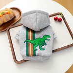 Pet Hoodies Factory - Dinosaur Warm Coat for Small Dogs