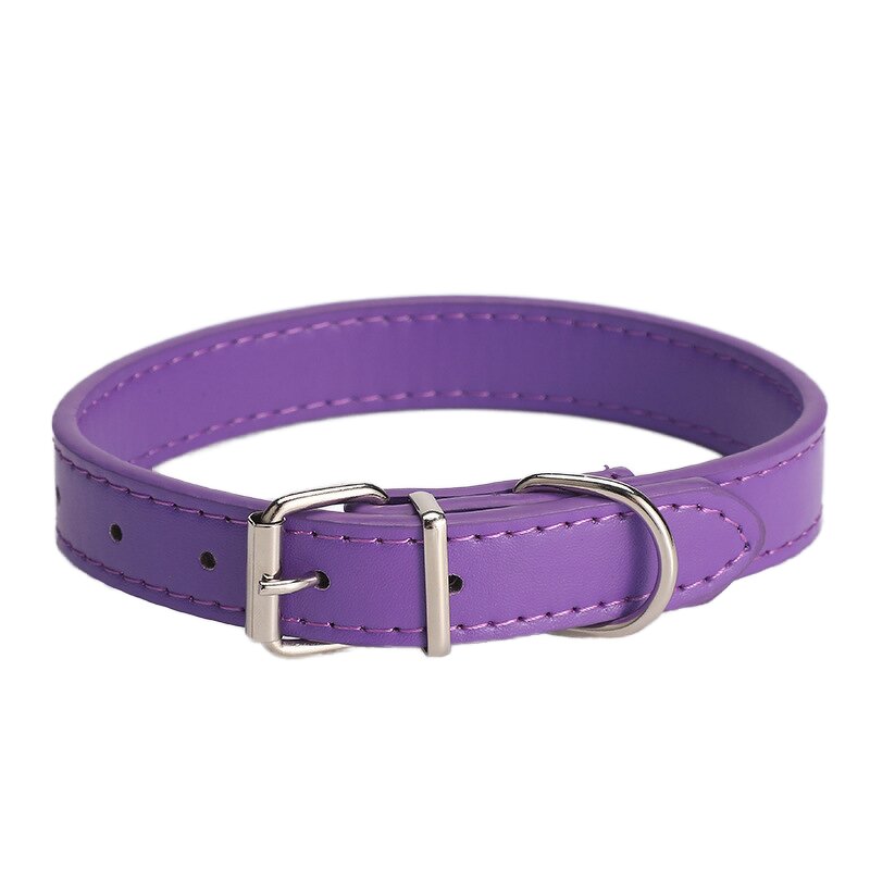 Dog Collar Manufacturer - Adjustable PU Leather Metal Buckle