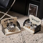 Pet Dining Plate Factory - Anti Spill Elevated Adjustable