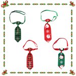 Pet Accessories Manufacturer - Christmas Bow Tie Dog Collar