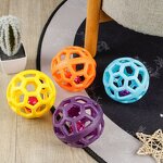 Dog Cat Toy Manufacturer - TPR Hollow Ball with Bell