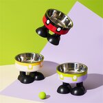 Pet Bowl Manufacturer - Funny Cartoon Stainless Steel Bowl