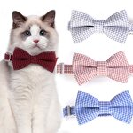Pet Collar Factory - Plaid Print Adjustable Cat Collar