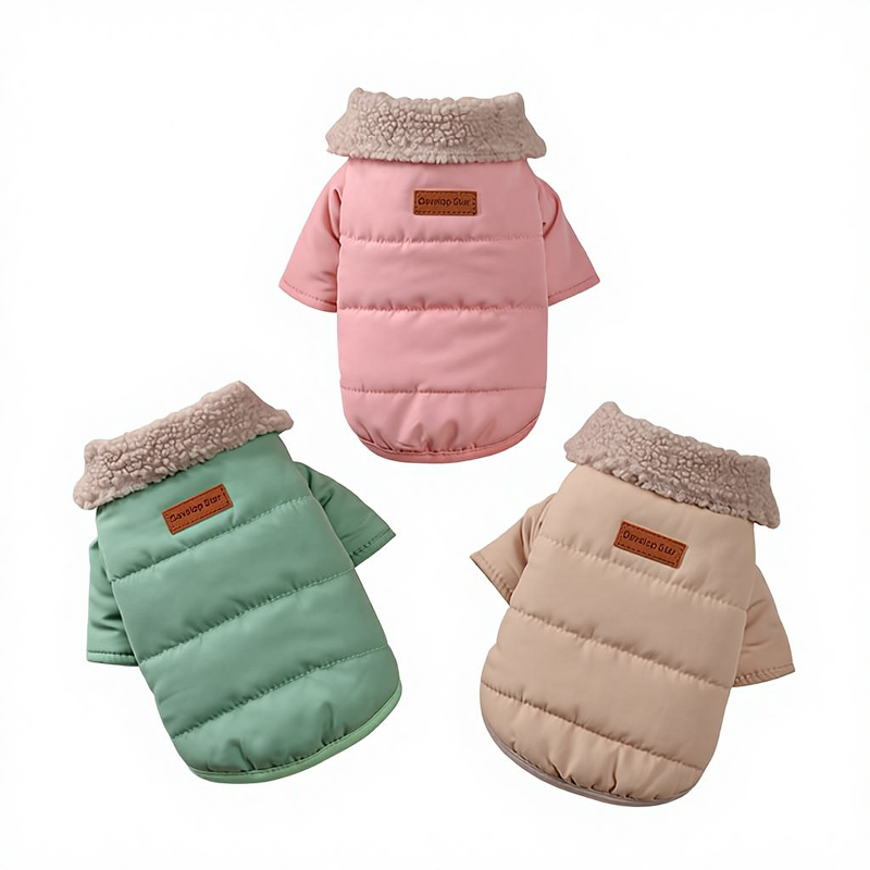 Pet Clothing Factory - Winter Padded Dog Jacket Outfits