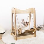 Cat Bed Manufacturer - Wooden Rocking Swing Hammock