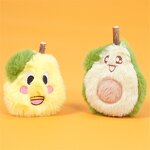 Cat Toys Manufacturer - Fruits Plush Silvervine Chew Toy