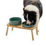 Ceramic Pet Bowl Manufacturer - Slow Feeding Elevated Bowl