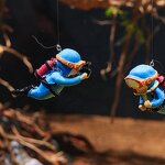 Aquarium Decoration Factory - Penguin Mermaid Floating Decor