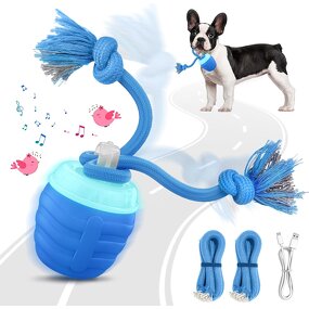 Dog Toys Factory - Smart Rolling Rechargeable Ball Toy