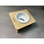 Pet Bowl Feeder Manufacturer - Wooden Integrated Food Water