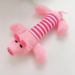 Pet Dog Toys Factory - Plush Duck Pig Squeaky Chew Toys