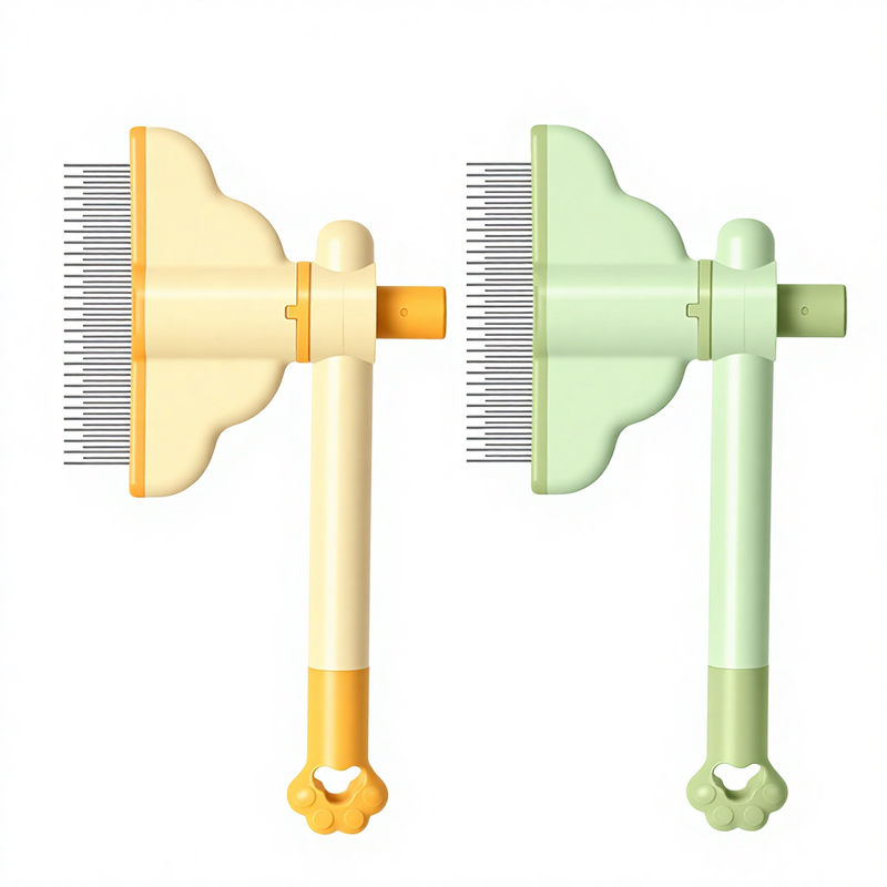 Pet Brushes Manufacturer - Rotatable Self Cleaning Brush