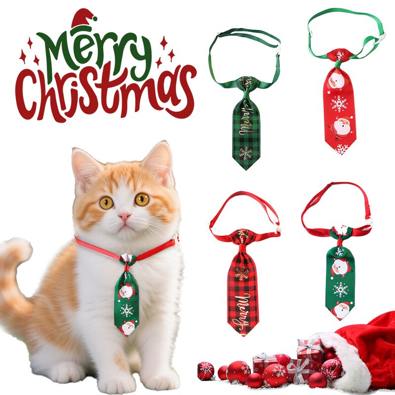 Pet Accessories Manufacturer - Christmas Bow Tie Dog Collar