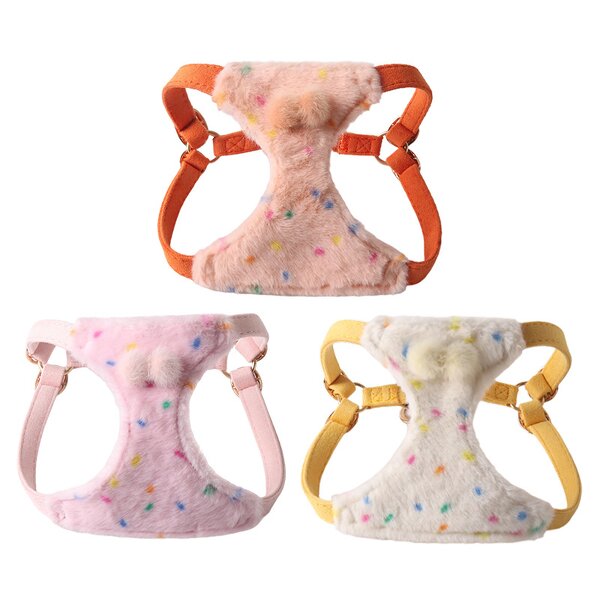 Pet Harness Vest Factory - Winter Plush with Leash Set