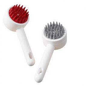 Pet Bath Brush Factory - Shampoo Dispenser Massage Brush