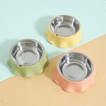 Stainless Steel Pet Bowl Factory - Double-layer Dish Plate
