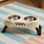 Pet Bowls Factory - Foldable Double Elevated Feeder