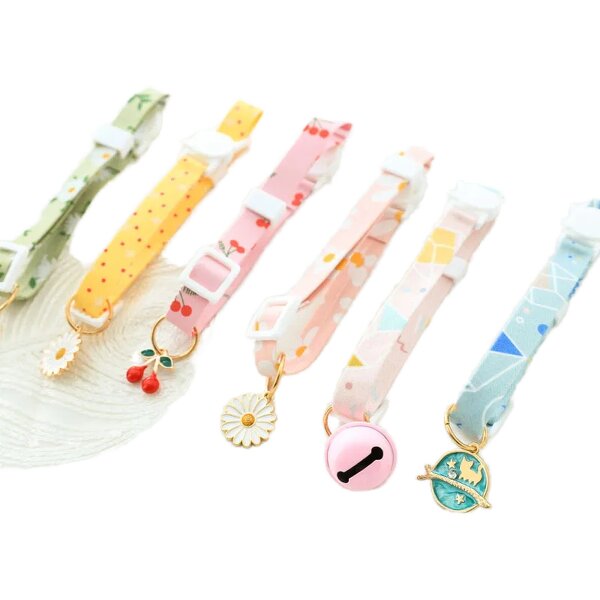 Pet Collar Factory - Adjustable Cute Cartoon Print Collar