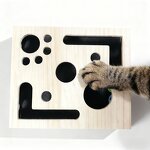 Cat Nail File Factory - Scratch Puzzle Enrichment Box