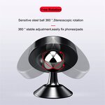 Car Navigation Bracket Factory - Customizable LOGO Magnetic Suction Stand