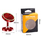 Car Phone Holder Factory - Luminous Silicon Dual Ball Dashboard Bracket