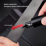 Car Safety Hammer Factory - Hot Sale 2 in 1 Emergency Window Breaker