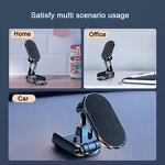 Car Phone Holder Factory - Hot Selling Foldable Magnetic Dashboard Mount