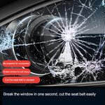 Car Safety Hammer Factory - Hot Sale 2 in 1 Emergency Window Breaker