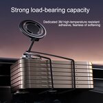 Car Phone Holder Factory - Msafe Alloy Foldable 720 Rotated Mount