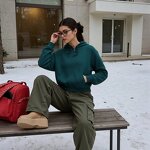 Hoodie Factory - Unisex Winter Thickened Zip Fleece Jacket