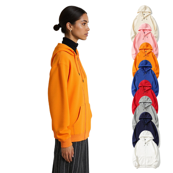 Hoodie Manufacturer - Custom 500GSM Silver Fox Fleece