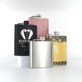 Hip Flask Manufacturer - Custom Design Sublimation Flask