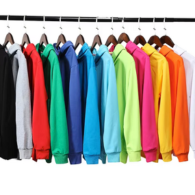 Hoodie Factory - Urban Street Fleece Zip-Up Sweatshirt