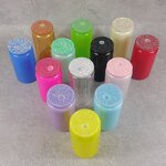 Plastic Lids Factory - Colorful Acrylic Bling Lid Supplier