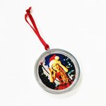 Christmas Ornament Manufacturer - Sublimation Plastic Spinning Ornament