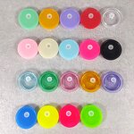 Plastic Lids Factory - Rhinestone Diamond Glitter Plastic Lid