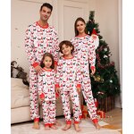 Pajamas Set Manufacturer - Santa Print Family Pajamas Set