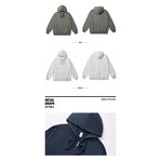Hoodie Factory - Unisex Winter Thickened Zip Fleece Jacket